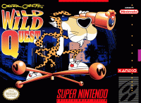 Chester Cheetah Wild Wild Quest Super Nintendo  box art